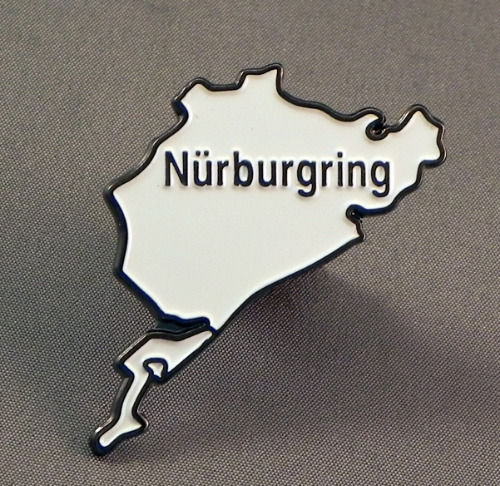 Nurburgring F1 Race Circuit Pin Badge