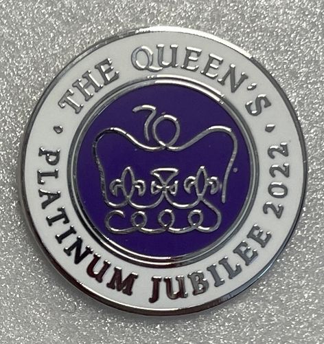 Queen Elizabeth II Platinum Jubilee 2022 Pin Badge #4