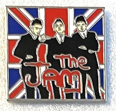 The Jam Band Union Jack Pin Badge #2