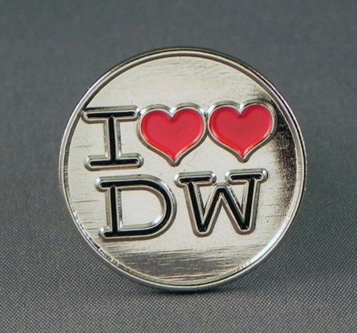 Doctor Who I Heart DW Pin Badge