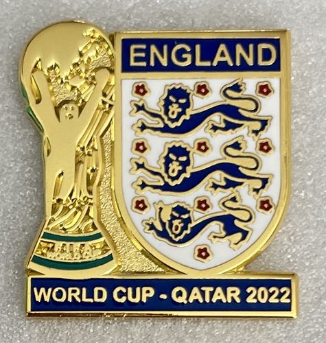 England World Cup Qatar 2022 Pin Badge