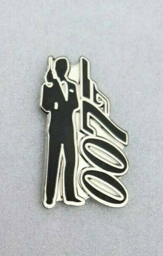James Bond 007 Silhouette Pin Badge