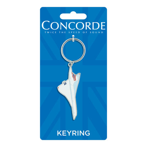 Concorde Aircraft Keyring