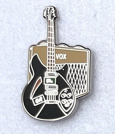 Paul Weller Guitar & Amp Pin Badge