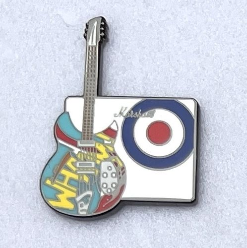 Paul Weller Whaam! Guitar Pin Badge