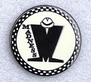 Madness Circular Pin Badge