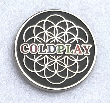 Coldplay Pin Badge
