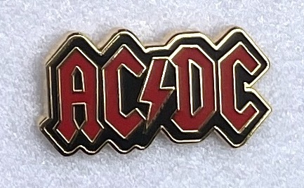 AC/DC Pin Badge