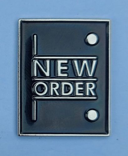 New Order Pin Badge