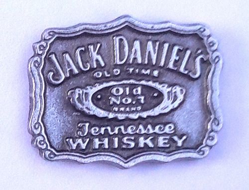 Jack Daniels Old No7 Brand Tennessee Whiskey Pin Badge