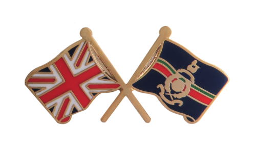 Royal Marines UK Friendship Flag Pin Badge