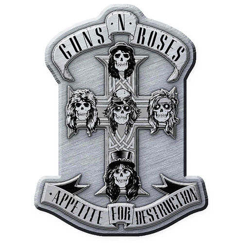 Guns N Roses Appetite For Destruction Pin Badge