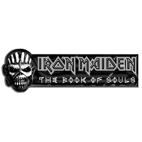 Iron Maiden Book of Souls Pin Badge