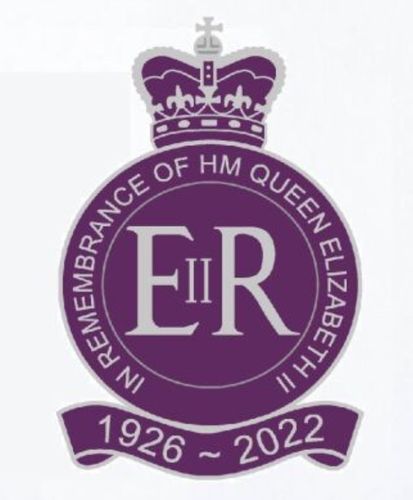 HM Queen Elizabeth II Memorial (1926-2022) Pin Badge #1 - Now In Stock