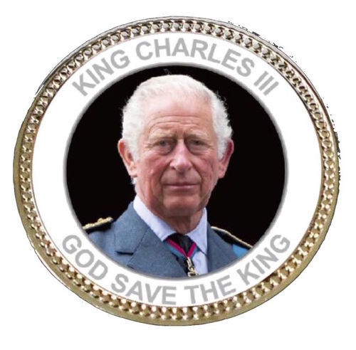 King Charles III God Save Our King Coin - Now In Stock