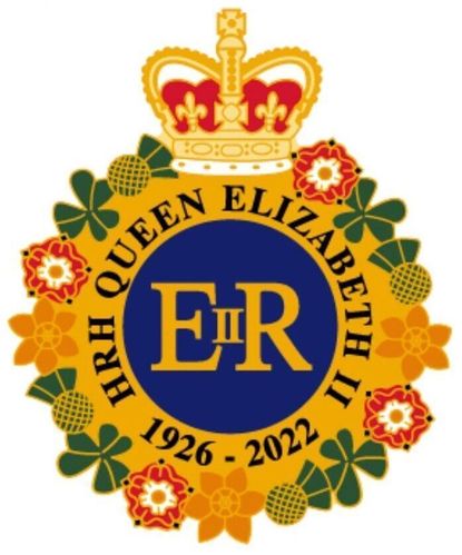 HM Queen Elizabeth II Memorial (1926-2022) Pin Badge #2 - Now In Stock