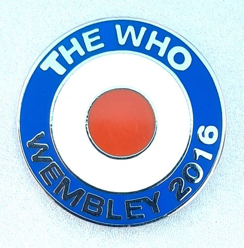 The Who Wembley 2016 Pin Badge