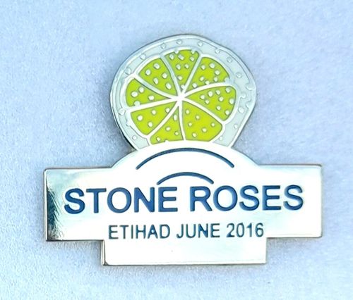 The Stone Roses Etihad Arena June 2016 Pin Badge