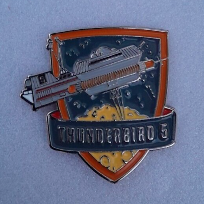 Thunderbirds Thunderbird 5 Spacecraft Pin Badge