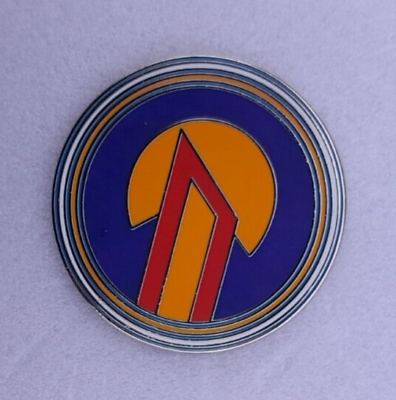 Space 1999 Vertical Bar Pin Badge