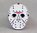Friday The 13th Jason Hockey Mask Pin Badge