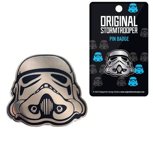 Star Wars Original Stormtrooper Helmet Pin Badge