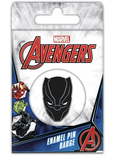 Marvel Comics Black Panther Mask Pin Badge