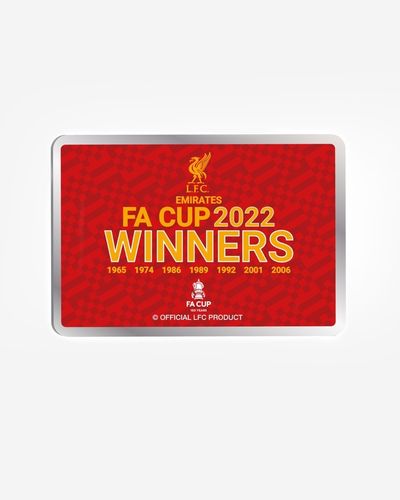 Liverpool FA Cup Winners 2022 Pin Badge