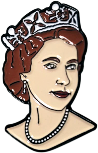 Queen Elizabeth II Pin Badge #1