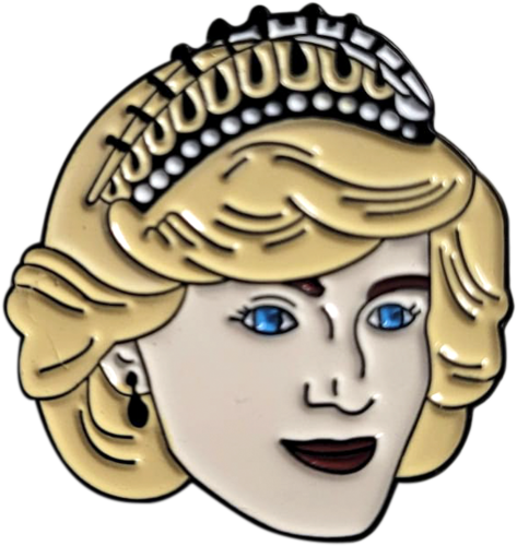 Princess Diana Pin Badge #1
