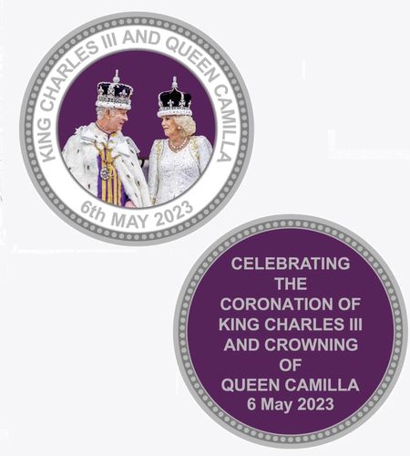 King Charles III & Queen Camilla Boxed Coin