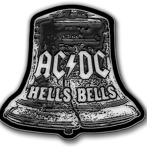 AC/DC Hells Bells Pin Badge