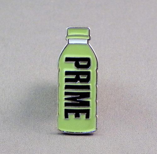 Prime Energy Drink Pin Badge (Green)