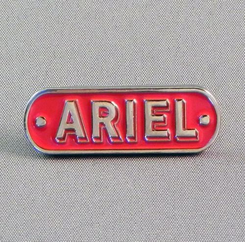Ariel Pin Badge (Red)
