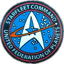 Star Trek Starfleet Command Pin Badge