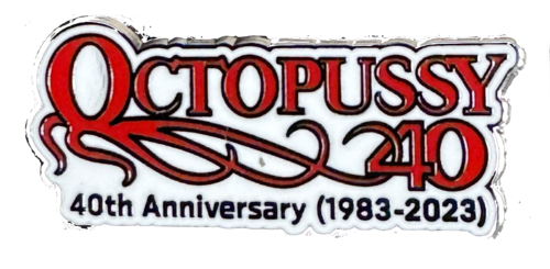 James Bond Octopussy 40th Anniversary Pin Badge