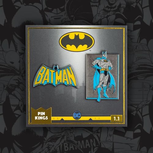Pin Kings DC Batman 1.1 Enamel Pin Badge Set