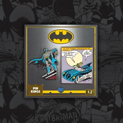 Pin Kings DC Batman 1.2 Enamel Pin Badge Set