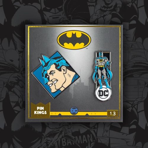 Pin Kings DC Batman 1.3 Enamel Pin Badge Set